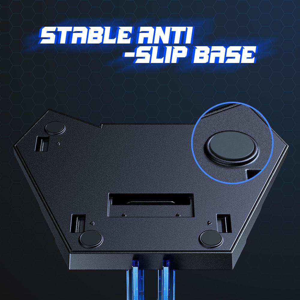 Soporte para auriculares para juegos ONIKUMA ST-3 de acrílico montado en la cabeza - Imagen 14