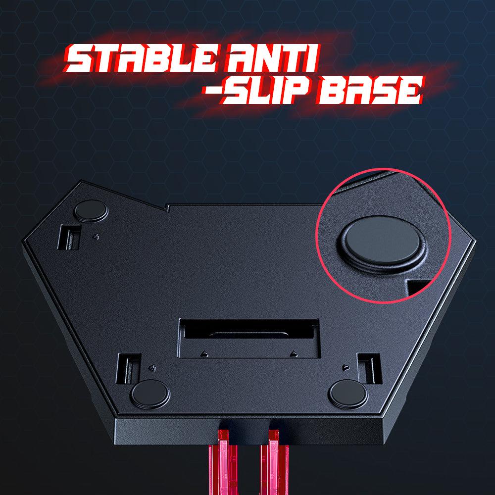 Soporte para auriculares para juegos ONIKUMA ST-3 de acrílico montado en la cabeza - Imagen 26